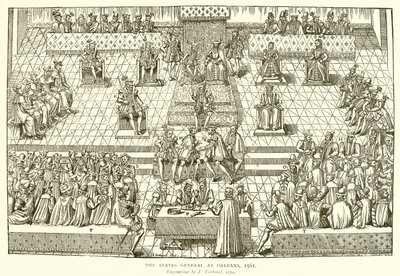 Az államok tábornoka Orleansban, 1561 alkotó: English School
