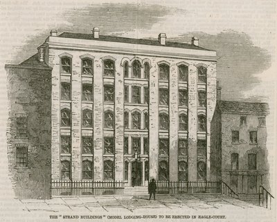 A Strand épületei alkotó: English School