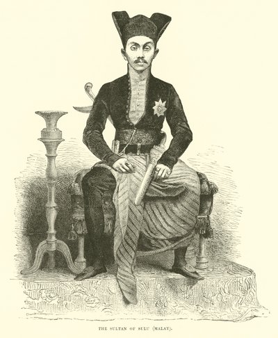 Sulu szultána, maláj alkotó: English School