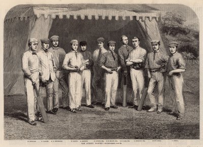 A Surrey Eleven krikettcsapat alkotó: English School