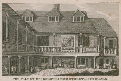 A Tabard Inn, Southwark alkotó: English School