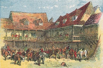 The Tabbard Inn, Southwark alkotó: English School