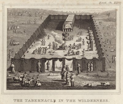 A tabernákulum a vadonban alkotó: English School