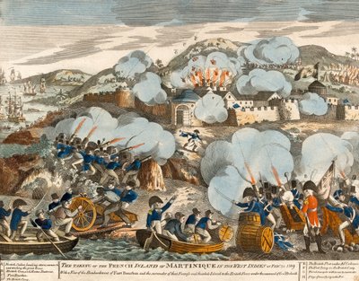 ?A franciaországi Martinique-sziget elfoglalása a francia Nyugat-Indiában 1809. február 24-én? alkotó: English School