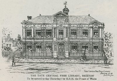 A Tate Central Free Library, Brixton alkotó: English School