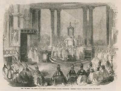A „Te Deum” a békéért alkotó: English School