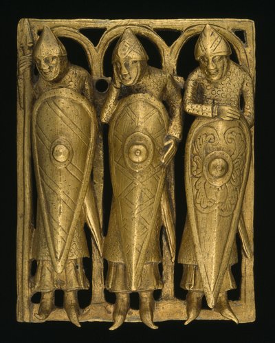 Temple Pyx, 1140-50 körül (aranyozott rézötvözet) alkotó: English School