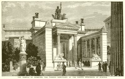 Demeter temploma, Eleusis szent titkainak híres szentélye alkotó: English School