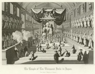 Tízezer bálvány temploma, Japán alkotó: English School