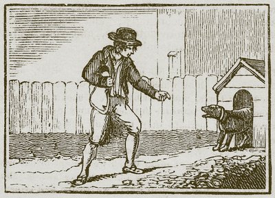 A tolvaj és a kutya (metszet) alkotó: English School