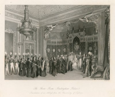 A Trónterem, a Buckingham-palota alkotó: English School