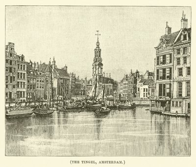 A Tingel, Amszterdam (metszet) alkotó: English School