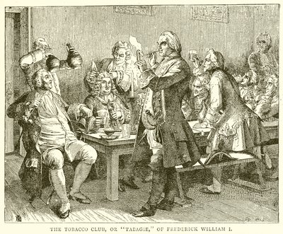 I. Frederick William Tobacco Clubja vagy Tabagie alkotó: English School