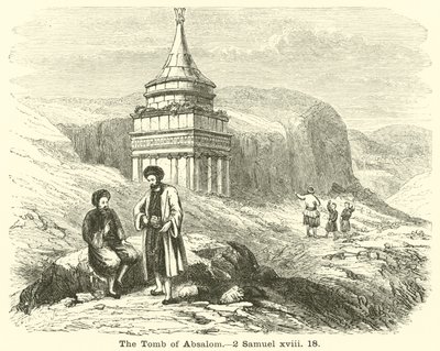 Absolon sírja, 2. Sámuel, xviii, 18 alkotó: English School