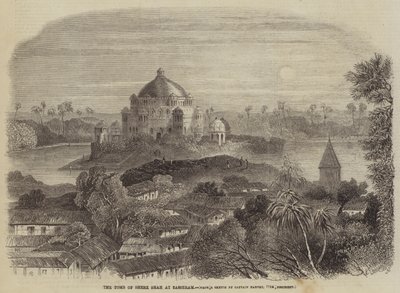 Sher Shah sírja Sasaramban (metszet) alkotó: English School