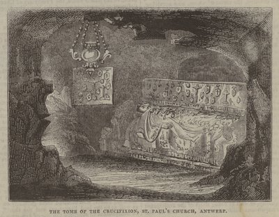 A keresztre feszítés sírja, Szent Pál-templom, Antwerpen alkotó: English School