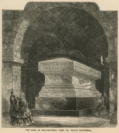 Wellington hercegének sírja alkotó: English School
