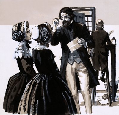 Brontes tragédiája (guache papíron) alkotó: English School