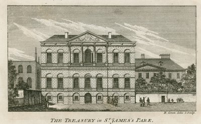 Das Finanzministerium von English School