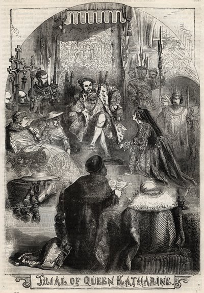 Aragóniai Katalin királynő per 1529-ben, VIII. Henrik első felesége, akinek a királlyal kötött házasságát érvénytelenítették – Proces de Catherine d