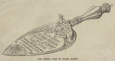 Albert herceg által használt simító (metszet) alkotó: English School