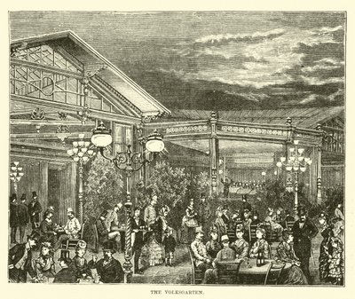 A Volksgarten alkotó: English School