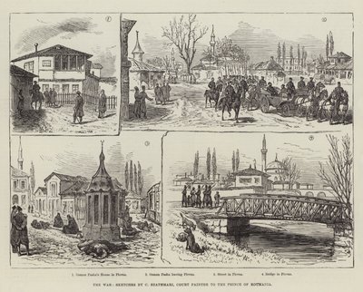 A háború (metszet) alkotó: English School