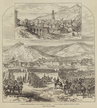 A spanyol háború (metszet) alkotó: English School