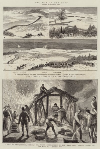 A keleti háború (metszet) alkotó: English School