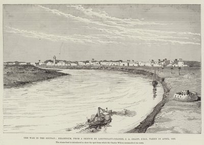 The War in the Soudan, Khartoum (metszet) alkotó: English School
