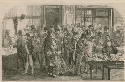 Az óravásár, Houndsditch alkotó: English School