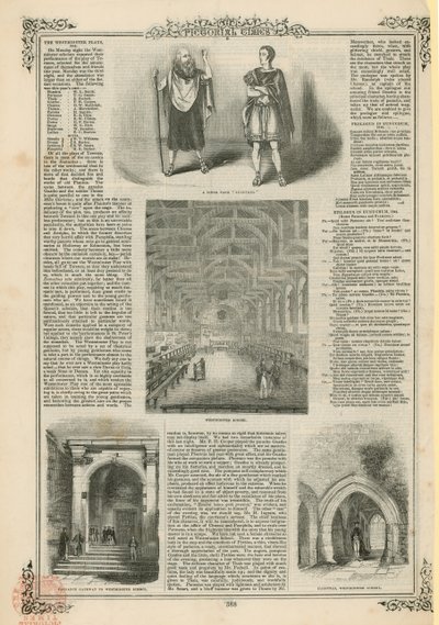 A Westminster Plays alkotó: English School