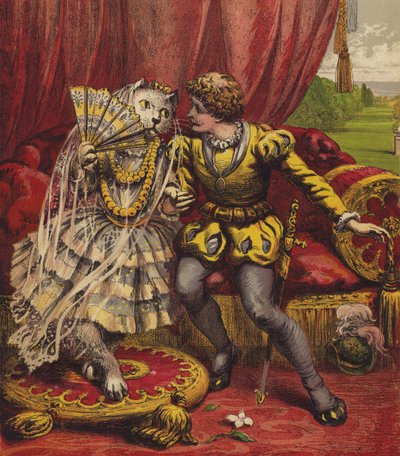 Die weiße Katze von English School