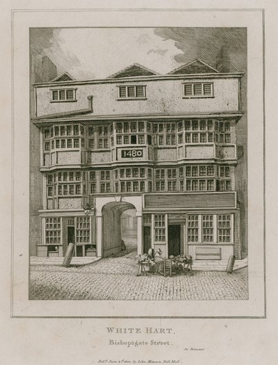 The White Hart, Bishopsgate Street alkotó: English School