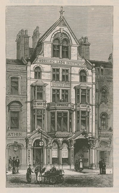 The Working Lads Institute, Whitechapel alkotó: English School