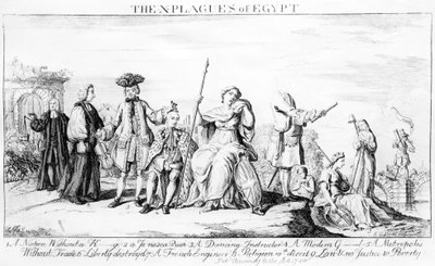 Egyiptom X pestisjárványai, 1749 körül alkotó: English School