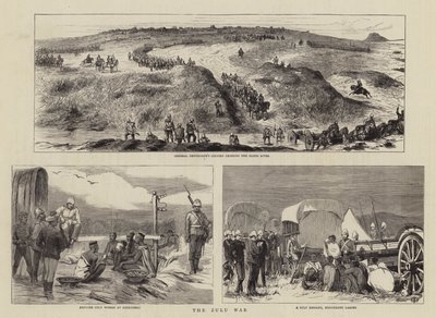 A zulu háború (metszet) alkotó: English School