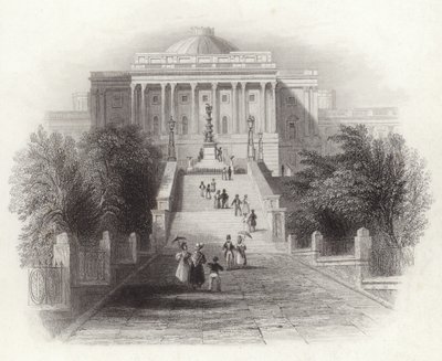 Feljutás a Capitoliumhoz Washingtonban alkotó: English School