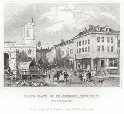 Dr. Johnson szülőhelye alkotó: English School