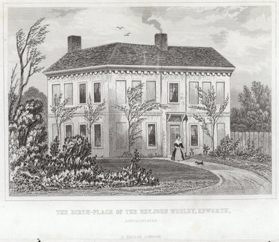 John Wesley tiszteletes szülőhelye alkotó: English School