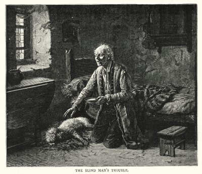 A vak ember baja (metszet) alkotó: English School