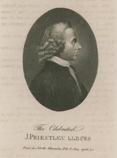 Az ünnepelt Joseph Priestley alkotó: English School