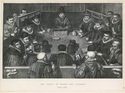 A gyámok udvara és a festmények I. Erzsébet királyné idejében alkotó: English School