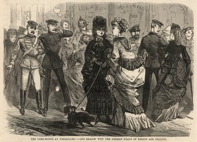 A demimonde Versailles-ban alkotó: English School