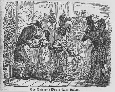 Egy Drury Lane szalonban végzett tevékenység alkotó: English School