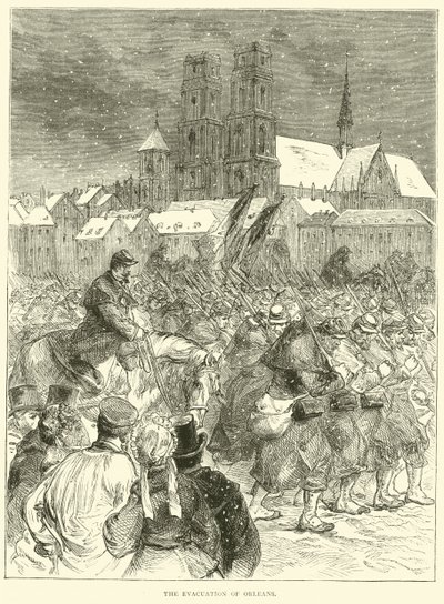 Orléans kiürítése, 1870. december alkotó: English School
