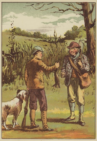 Az első ölés (színes metszet) alkotó: English School