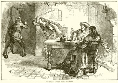 A fracas a Hajó kocsmában alkotó: English School