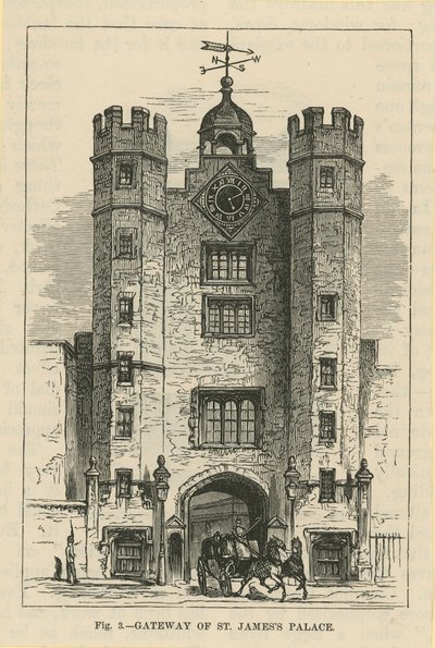 A Szent Jakab-palota kapuja alkotó: English School