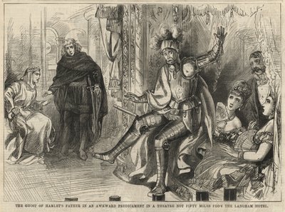 Hamlet apjának szelleme kínos helyzetben alkotó: English School